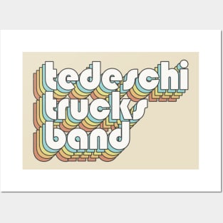 Retro Tedeschi Trucks Band Posters and Art